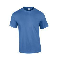 Ultra Bawełniana Koszulka Unisex Dla Dorosłych. Białe bluzki damskie GILDAN, l, bez wzorów, z bawełny, sportowe, bez kołnierzyka, bez ramiączek. Za 34.99 zł.