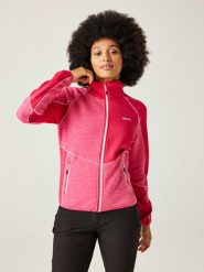 Regatta Kurtka polarowa "Lindalla VII" w kolorze różowym rozmiar: 38. Różowe kurtki damskie Regatta, bez wzorów, z materiału, bez kaptura. Za 152.62 zł.