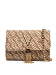 Valentino Torebka Divina Summer VBS9XI03S Brązowy. Brązowe torebki wieczorowe damskie Valentino, bez wzorów, ze skóry, bez dodatków. Za 339.99 zł.