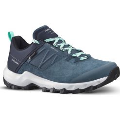 Buty turystyczne damskie Quechua MH500 wodoodporne. Niebieskie obuwie trekkingowe damskie QUECHUA, z kauczuku, bez zapięcia. Za 279.99 zł.
