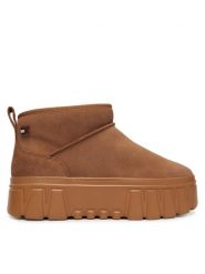 Tommy Jeans Śniegowce Tjw Suede Platform Boots Wl EN0EN03158 Brązowy jasny. Brązowe śniegowce damskie Tommy Jeans, z jeansu. Za 649.99 zł.