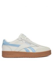 Reebok Sneakersy FORTE LOUNGER DOUBLE UP AR30255WCLT Écru. Obuwie sportowe damskie Reebok, ze skóry, bez zapięcia. Za 279.99 zł.