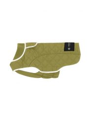 VOV & VUF Płaszcz w kolorze khaki dla psa rozmiar: S. Brązowe płaszcze damskie VOV & VUF, s, bez wzorów, z materiału, bez kaptura. Za 79.03 zł.