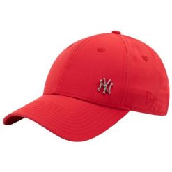 Czapka z daszkiem New Era MLB New York Yankees. Czerwone czapki z daszkiem damskie New Era, bez wzorów. Za 99.99 zł.
