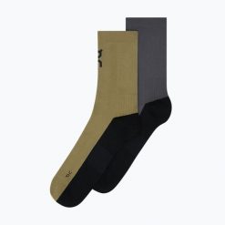 Skarpety On Trail High 2. Zielone skarpetki damskie On, bez wzorów, z elastanu. Za 169.99 zł.