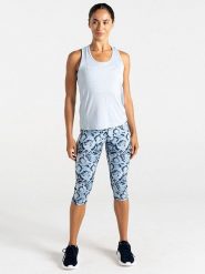 Dare 2b Top sportowy "Modernize II Vest" w kolorze błękitnym rozmiar: 36. Niebieskie koszulki sportowe damskie Dare 2b, bez wzorów, z materiału, bez ramiączek, outdoorowe. Za 74.63 zł.