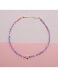 Heliophilia Naszyjnik z elementem ozdobnym - dł. 42 cm rozmiar: onesize. Żółte naszyjniki damskie Heliophilia, z cyrkonią, metalowe. Za 34.99 zł.