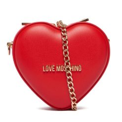 Torebka LOVE MOSCHINO. Czerwone torebki wieczorowe damskie Love Moschino, bez wzorów, bez dodatków. Za 639.99 zł.