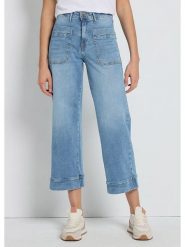 CIMARRON Dżinsy - Relaxed fit - w kolorze błękitnym rozmiar: W31. Niebieskie jeansy damskie Cimarron. Za 171.28 zł.