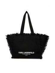 KARL LAGERFELD Torebka B2W50021 Czarny. Czarne torebki klasyczne damskie KARL LAGERFELD, z materiału, bez dodatków. Za 549.99 zł.