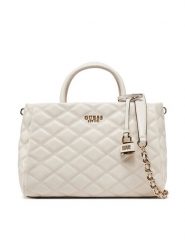 Guess Torebka HWQG96 32060 Écru. Torebki klasyczne damskie Guess, ze skóry, bez dodatków. Za 359.99 zł.