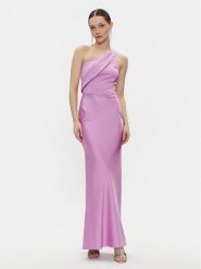Rinascimento Sukienka wieczorowa CFC0117429003 Fioletowy Regular Fit. Fioletowe sukienki damskie Rinascimento, bez wzorów, z syntetyku, wizytowe, bez ramiączek. Za 349.99 zł.