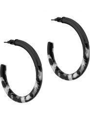 Liebeskind Kolczyki-półkreole rozmiar: onesize. Czarne kolczyki damskie Liebeskind, ze stali. Za 171.68 zł.