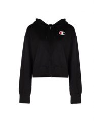 Champion Bluza | 111851 | Kobieta | Czarny. Czarne bluzy damskie Champion, xl, z aplikacjami, z bawełny. W wyprzedaży za 149.00 zł.
