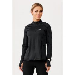 Damska bluza sportowa szybkoschnąca do biegania Rough Radical Freedom. Czarne bluzy damskie ROUGH RADICAL, xl, bez wzorów, bez kaptura. W wyprzedaży za 169.15 zł.