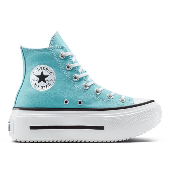 Buty sportowe damskie Converse Chuck Tlr As Lift Double Stack. Niebieskie obuwie sportowe casual damskie Converse. W wyprzedaży za 490.00 zł.