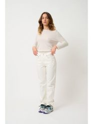 AUTHENTIC CASHMERE Kaszmirowy sweter "Estaris" w kolorze białym rozmiar: S. Białe swetry klasyczne damskie AUTHENTIC CASHMERE, s, z kaszmiru, bez kołnierzyka. Za 347.99 zł.