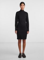 Pieces Sukienka codzienna 17141051 Czarny Slim Fit. Czarne sukienki damskie Pieces, bez wzorów, z wiskozy, bez ramiączek. Za 89.99 zł.