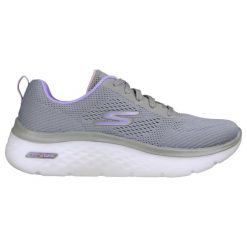 Buty Skechers Hyper Burst Damskie Szare Komfort. Szare obuwie sportowe damskie Skechers, z syntetyku, bez zapięcia. Za 468.10 zł.
