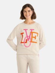 LIEBLINGSSTÜCK Bluza "Birdie" w kolorze beżowym rozmiar: XXL. Brązowe bluzy damskie LIEBLINGSSTÜCK, xxl, bez wzorów, bez kaptura. Za 196.70 zł.