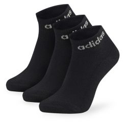 Skarpety krótkie adidas. Czarne skarpetki damskie Adidas, bez wzorów. Za 44.99 zł.