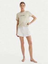 Calvin Klein Underwear Komplet bielizny LV00QS7653 Beżowy. Brązowe komplety bielizny Calvin Klein Underwear, bez wzorów, z bawełny. Za 269.99 zł.