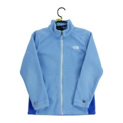 Second life - Kurtka polarowa The North Face - Stan dobry. Niebieskie kurtki damskie The North Face, m, bez wzorów, z polaru, bez kaptura. Za 123.50 zł.