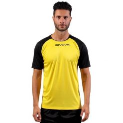 Koszulka Unisex Dla Dorosłych Capo Interlock. Czarne bluzki damskie Givova, xs, bez wzorów, bez kołnierzyka, bez ramiączek. Za 60.99 zł.