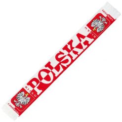 Szalik Kibica Reprezentacji Polski - 145 cm x 18 cm. Szaliki damskie KEEZA, bez wzorów. Za 30.00 zł.