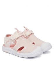 Puma Sandały Fun Racer Sandal Mesh V PS 401575 07 Różowy. Czerwone sandały dziewczęce Puma, z materiału, bez obcasa, bez zapięcia. Za 179.99 zł.