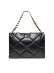 Tory Burch Torebka Kira 155235 Czarny. Czarne torebki klasyczne damskie Tory Burch, ze skóry, bez dodatków. Za 3,769.00 zł.