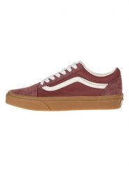 Vans Skórzane sneakersy w kolorze czerwonym rozmiar: 38. Czerwone obuwie sportowe damskie Vans, bez zapięcia. Za 184.46 zł.