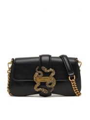 Just Cavalli Torebka 79RA4BA7 ZSA89 Czarny. Czarne listonoszki damskie Just Cavalli, bez wzorów, ze skóry, bez dodatków. Za 519.99 zł.