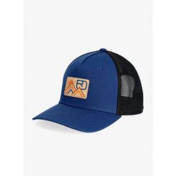 Czapka z daszkiem Ortovox Corky Trucker Cap - petrol blue. Niebieskie czapki z daszkiem damskie ORTOVOX, bez wzorów. Za 151.99 zł.