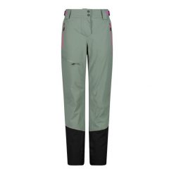 Spodnie narciarskie dla kobiet CMP Unlimitech. Niebieskie spodnie materiałowe damskie CMP, bez wzorów. Za 699.99 zł.