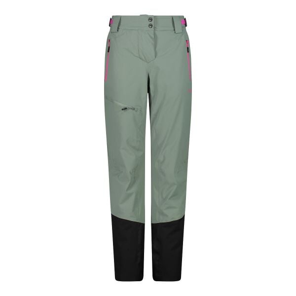Spodnie damskie narciarskie CMP 34W2046. Brązowe spodnie materiałowe damskie CMP, s, bez wzorów, z materiału, narciarskie. Za 699.99 zł.