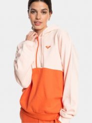 Roxy Bluza Ess Nrj Cbk Hoo Otlr ERJFT04673 Écru Regular Fit. Bluzy damskie Roxy, xs, bez wzorów, z bawełny, bez kaptura. Za 199.99 zł.