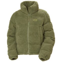 Kurtka damska Helly Hansen Yu. Zielone kurtki sportowe damskie Helly Hansen, na zimę, bez wzorów, bez kaptura. Za 704.70 zł.
