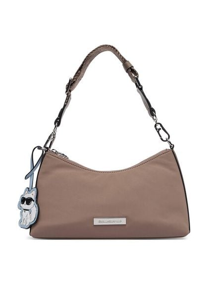 KARL LAGERFELD Torebka B4W30344 Szary. Szare torebki klasyczne damskie KARL LAGERFELD, z materiału, bez dodatków. Za 729.99 zł.