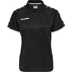 Damska koszulka polo Hummel hmlAUTHENTIC Functional. Czarne bluzki damskie Hummel, l, bez wzorów, eleganckie, bez kołnierzyka, bez ramiączek. Za 176.00 zł.