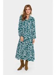 SAINT TROPEZ Sukienka w kolorze turkusowym rozmiar: L. Niebieskie sukienki damskie Saint Tropez, bez wzorów, z wiskozy, bez ramiączek. Za 134.95 zł.