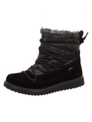 Legero Skórzane kozaki zimowe "Campania" w kolorze czarnym rozmiar: 42. Czarne kozaki damskie Legero, na zimę, bez obcasa, bez zapięcia. Za 279.11 zł.