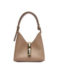Furla Torebka WE00820-ARE000-1257S-1-007-20-KH-E Beżowy. Brązowe torebki klasyczne damskie Furla, ze skóry, bez dodatków. Za 989.99 zł.