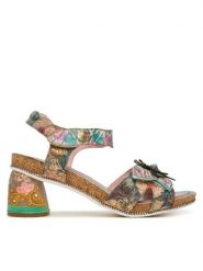 Laura Vita Sandały Framboiseo 33 Kolorowy. Sandały damskie LAURA VITA, bez wzorów, ze skóry, bez obcasa, na słupku, bez zapięcia. Za 439.99 zł.