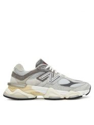 New Balance Sneakersy U9060GRY Szary. Szare obuwie sportowe damskie New Balance, ze skóry, bez zapięcia. Za 849.99 zł.