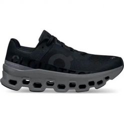 Buty do biegania damskie On Cloudmonster. Czarne obuwie sportowe damskie On, z materiału, do biegania. Za 919.99 zł.