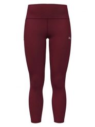 Under Armour Legginsy funkcyjne w kolorze bordowym rozmiar: XS. Czerwone legginsy damskie Under Armour, xs, bez wzorów, z materiału, z podwyższonym stanem, outdoorowe. Za 122.99 zł.