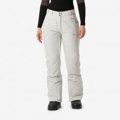 Spodnie snowboardowe damskie Dreamscape SNB 500. Brązowe spodnie sportowe damskie DREAMSCAPE, na zimę, m, bez wzorów, z materiału, narciarskie. Za 449.99 zł.