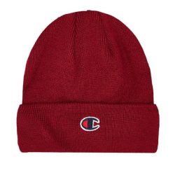 Czapka beanie unisex Champion Beanie. Brązowe czapki damskie Champion, bez wzorów. W wyprzedaży za 59.00 zł.