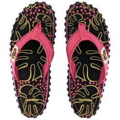 Japonki damskie GUMBIES ISLANDER FLIP-FLOPS. Czerwone klapki damskie Gumbies, bez wzorów, bez obcasa, bez zapięcia. Za 89.99 zł.
